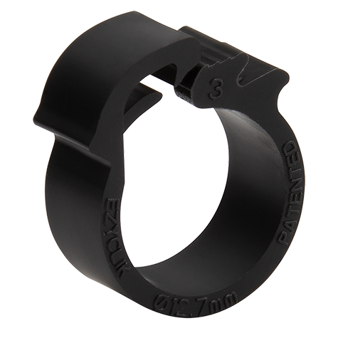 19.1MM BLK/NYLON 66 EZYCLIK HOSE CLAMP