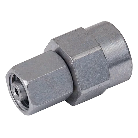 08MM X 1/4 BSPP FEM SWIV GAUGE ADAPT (L)