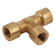 NPT 1 FXFXF BRASS EQUAL TEE