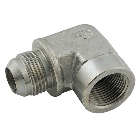 3/8-10MM X 1/4NPT  TRIPLELOK FEM 90