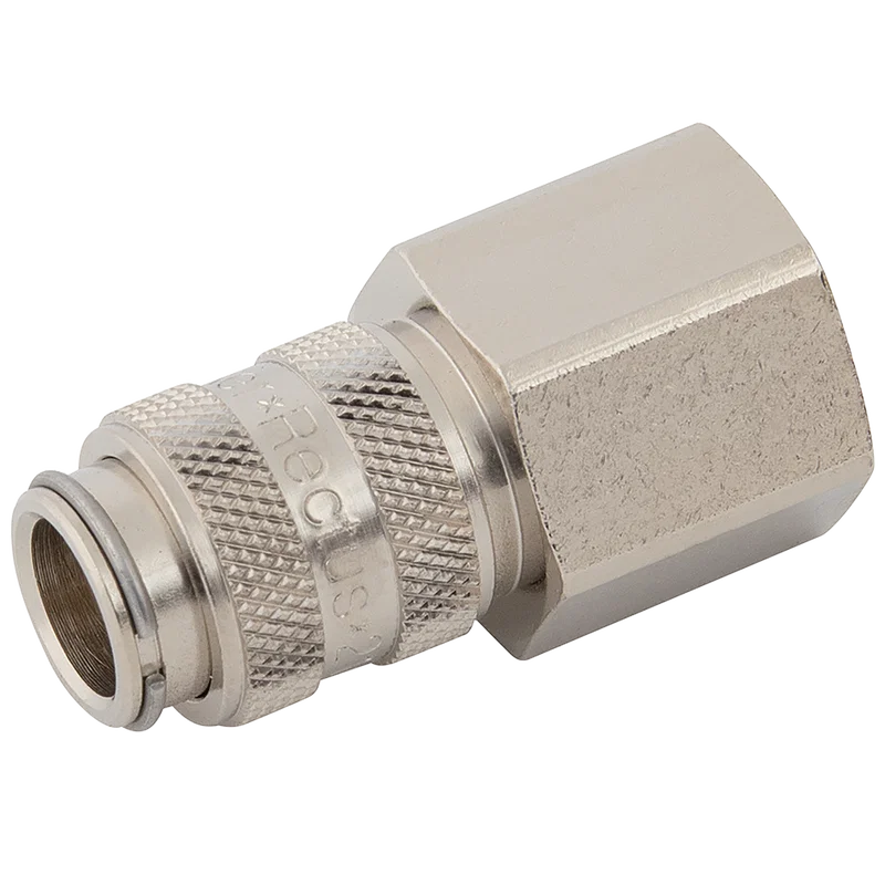 BSPP FEM  COUPLING NICKEL PLATED