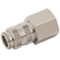 1/8 BSPP FEM  COUPLING NICKEL PLATED