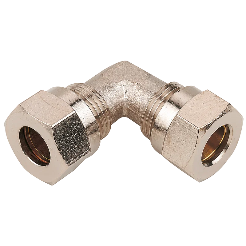 EQUAL ELBOW NICKEL PLATED