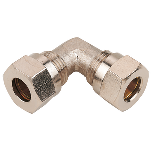 EQUAL ELBOW NICKEL PLATED