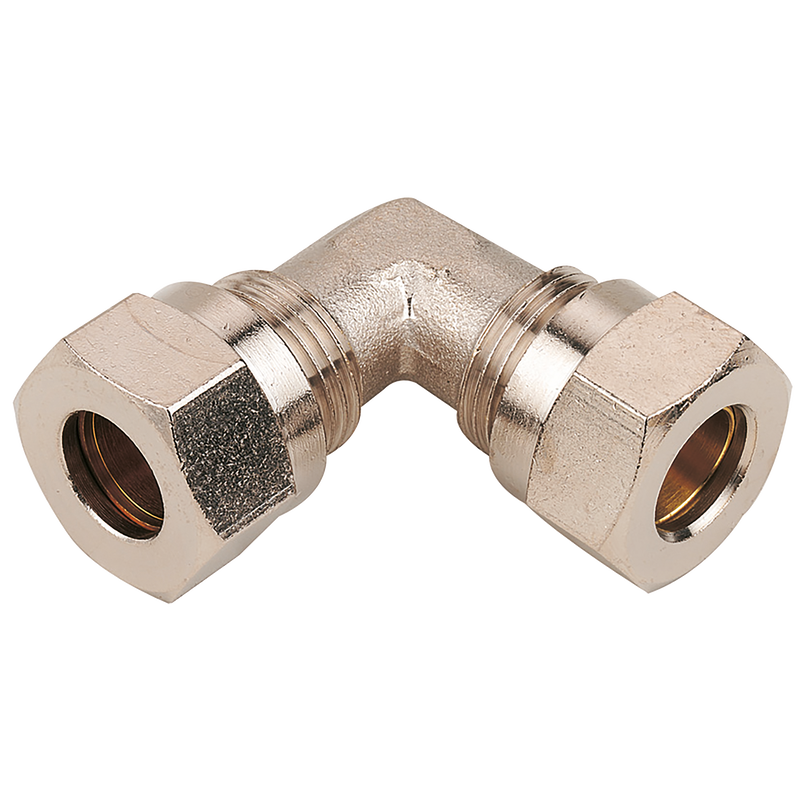 EQUAL ELBOW NICKEL PLATED