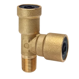 C TRUCK MALE RUN TEE 6MM X 1/8 NPTF