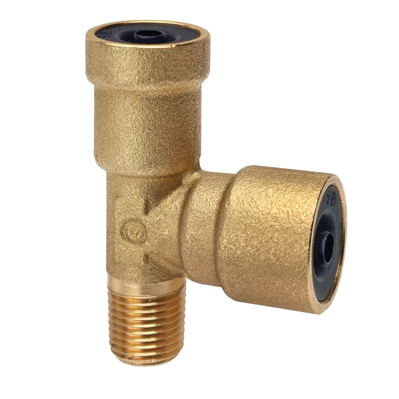 C TRUCK MALE RUN TEE 6MM X 1/8 NPTF