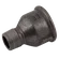 BLACK FEMXMALE REDUCER1 FEMX1/2 MALE