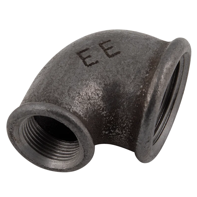 EE-1.1/2X1 FXF BSPP 90  ELBOW (BLACK)