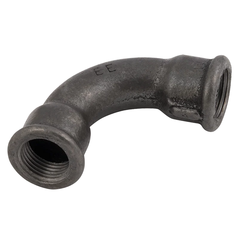 2    BSPP FEM EQUAL 90 BEND BLACK