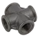 1.1/2BSP FEM EQUAL CROSS BLACK 180