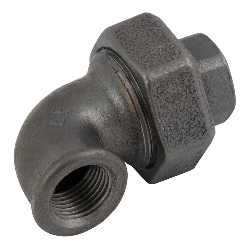 1    BSPP F/F TAPERSEAT 90 ELBOW BLACK