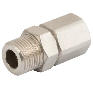 1/2 BSP M/F ST/ST SW COUPLER STANDARD