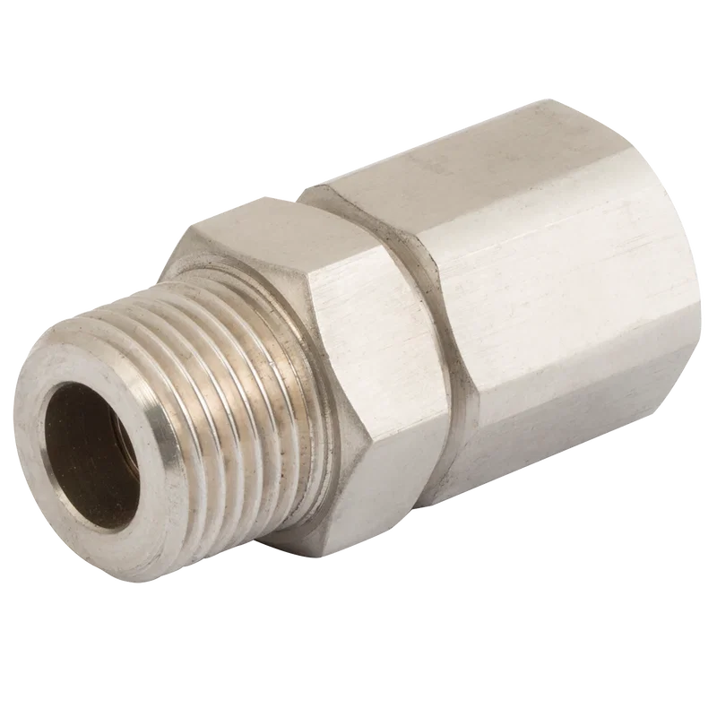 1/2 BSP M/F ST/ST SW COUPLER STANDARD