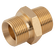 BSPP 1.1/2 MXM BSPT BRASS UNION