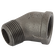 (BS FIG156) MXF BSPT 45  ELBOW 1.1/2 BLK
