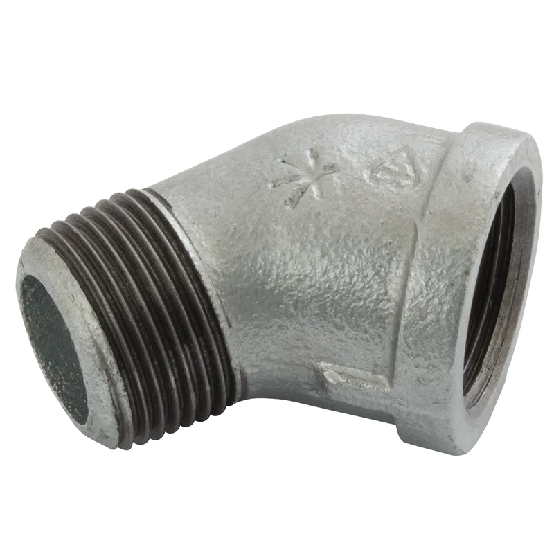 (BS FIG156) MXF BSPT 45  ELBOW GLV