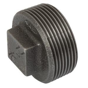 (BS FIG147) BSPT HOLLOW PLUG BLK