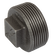 (BS FIG147) BSPT HOLLOW PLUG 1.1/2 BLK