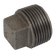 (BS FIG148)  BSPT SOLID PLUG 1.1/2 BLK