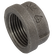 (BS FIG185) BSPT END CAP 1.1/2 BLK