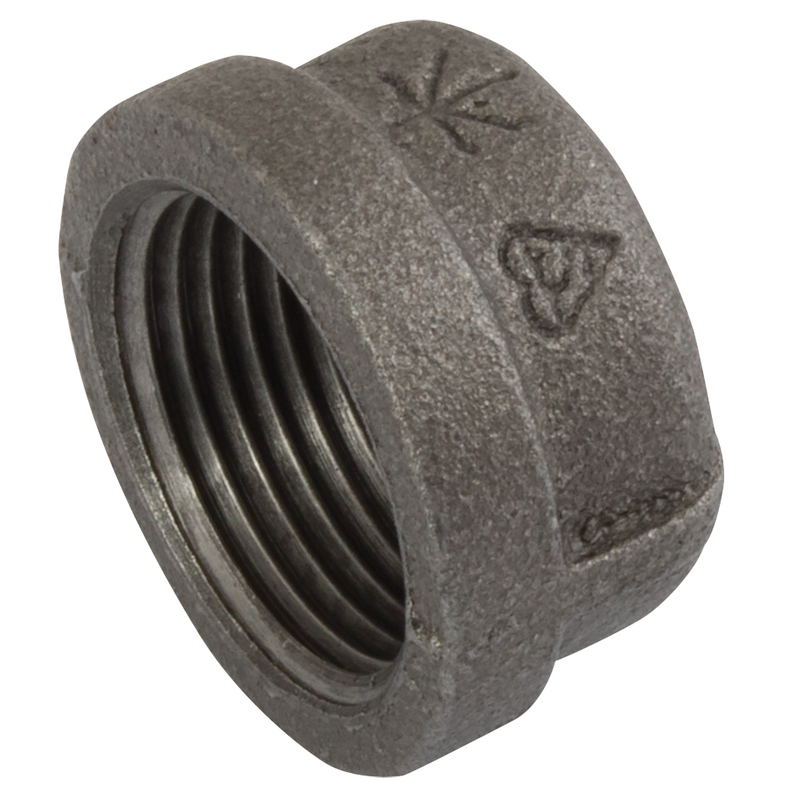 (BS FIG185) BSPT END CAP BLK