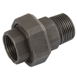 (BS FIG257) BSPT MXF UNION BLK