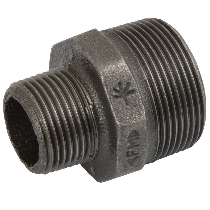 4 X 3 (BS FIG145) RED HEX NIP BLK