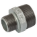 (BS FIG145)RED HEX NIP 2 X 1.1/2 GLV