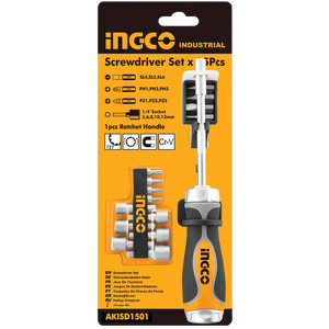 15 IN 1 RATCHET SCREWDRIVER SET