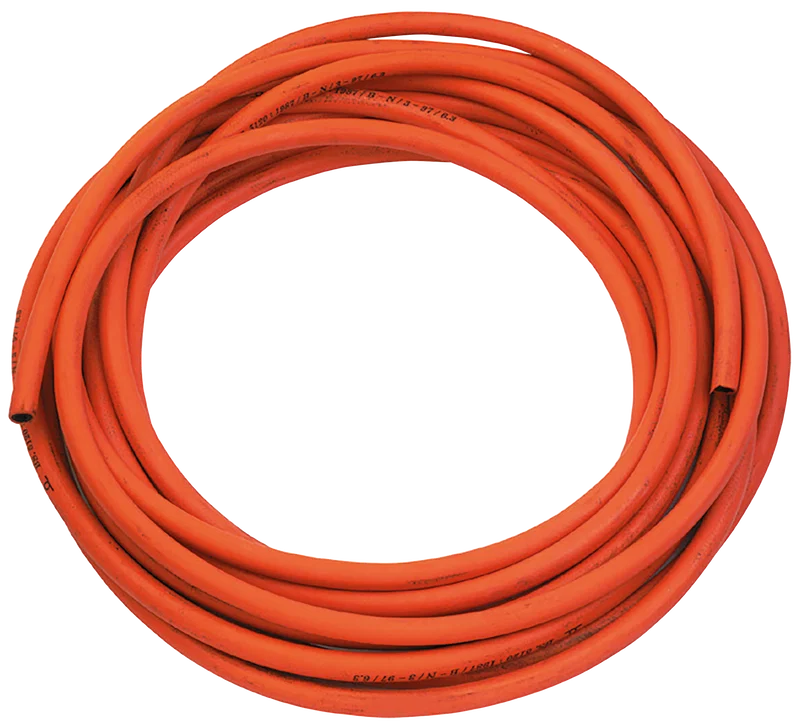 ORANGE PROPANE HOSE 25 METRE