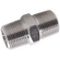 1/4 BSPT M/M HEX NIPPLE 3K 316/L