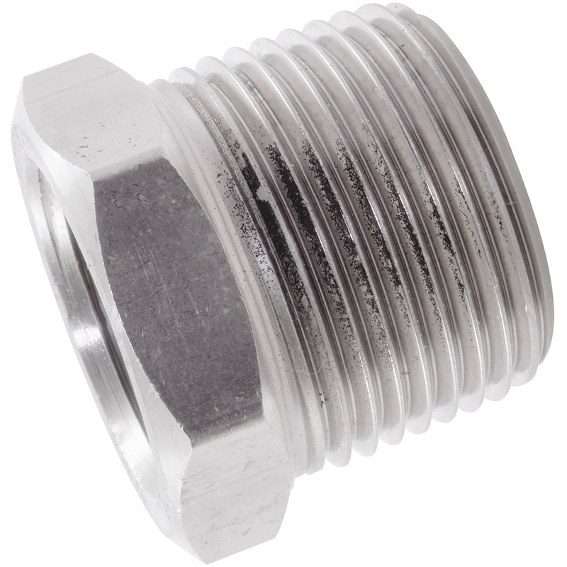 NPT M/F RED BUSH 3K 316L