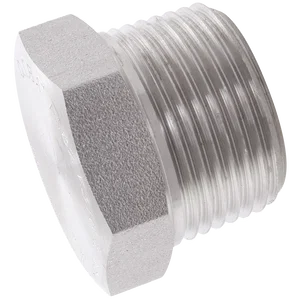 NPT M HEX PLUG 3K 316/L