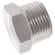 1/4 BSPT HEX PLUG 6K 316/L