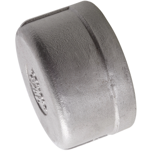 NPT F ROUND CAP 3K 316/L