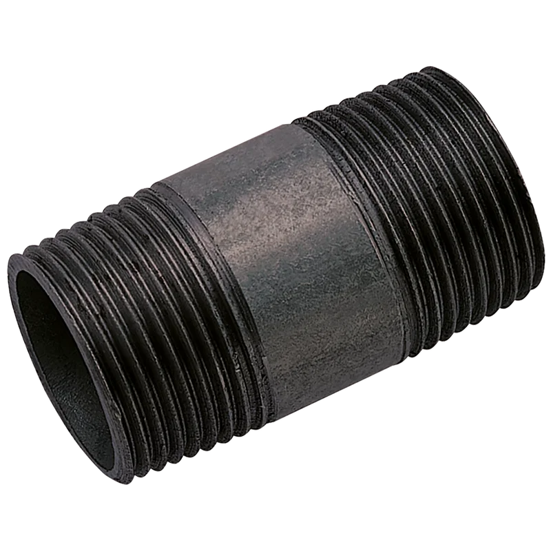 EN10241 BLACK BARREL NIPPLE