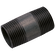 2X200MM EN10241 BLACK BARREL NIPPLE