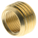 1/4 BSP MALE X 1/8 BSP FEM BUSH BRASS