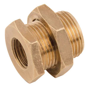 MXF BSPP BRASS BULKHEAD