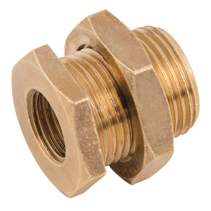 MXF BSPP BRASS BULKHEAD