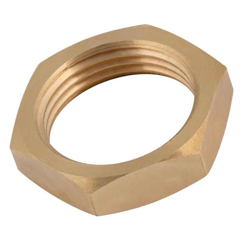 FEMALE BRASS LOCKNUT