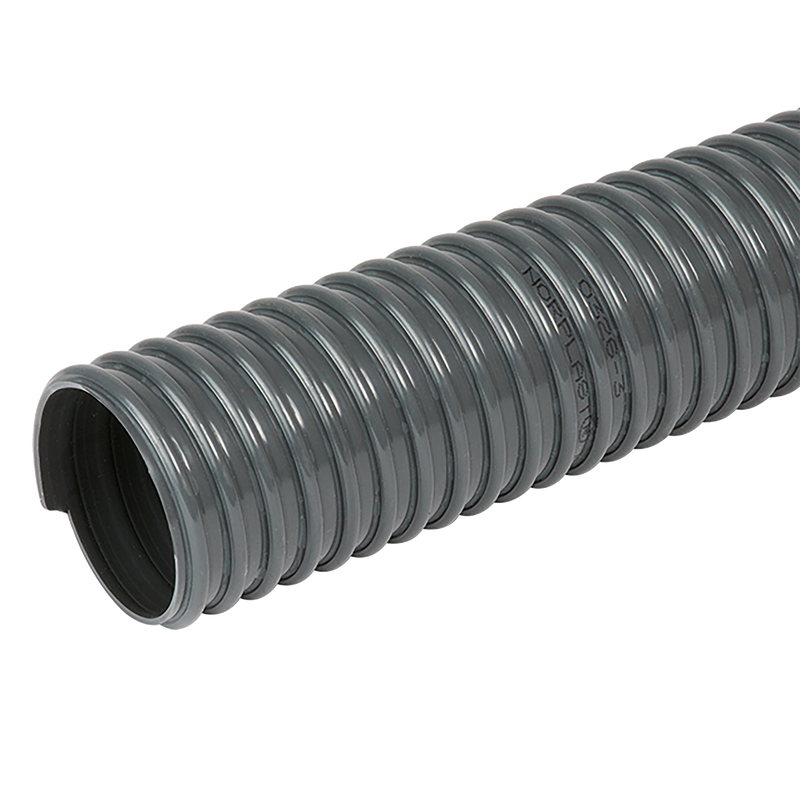 DARK DUTY GREY PVC DUCTING 25M