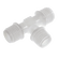 1/4 BSPT EQUAL MALE TEE PVDF
