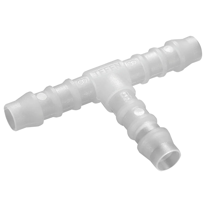 ID HOSE EQUAL TEE PVDF
