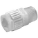 MALE CONNECTOR 12 X 3/8 PVDF