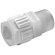 MALE CONNECTOR 12 X 3/8 PVDF
