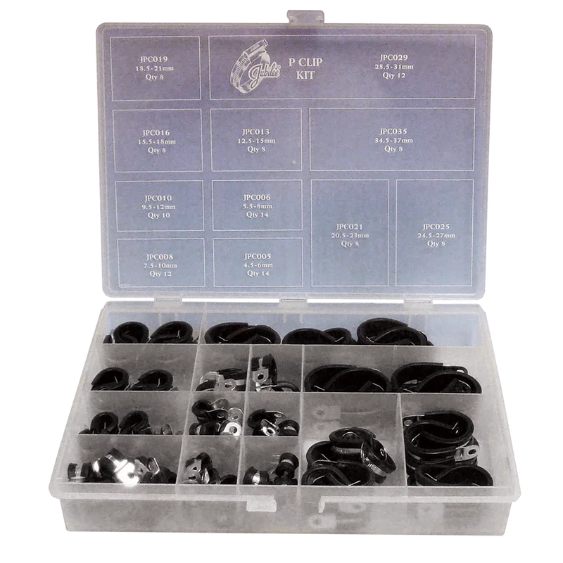 STEEL P CLIPS MS