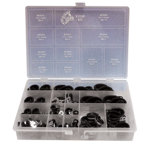 STEEL P CLIPS MS