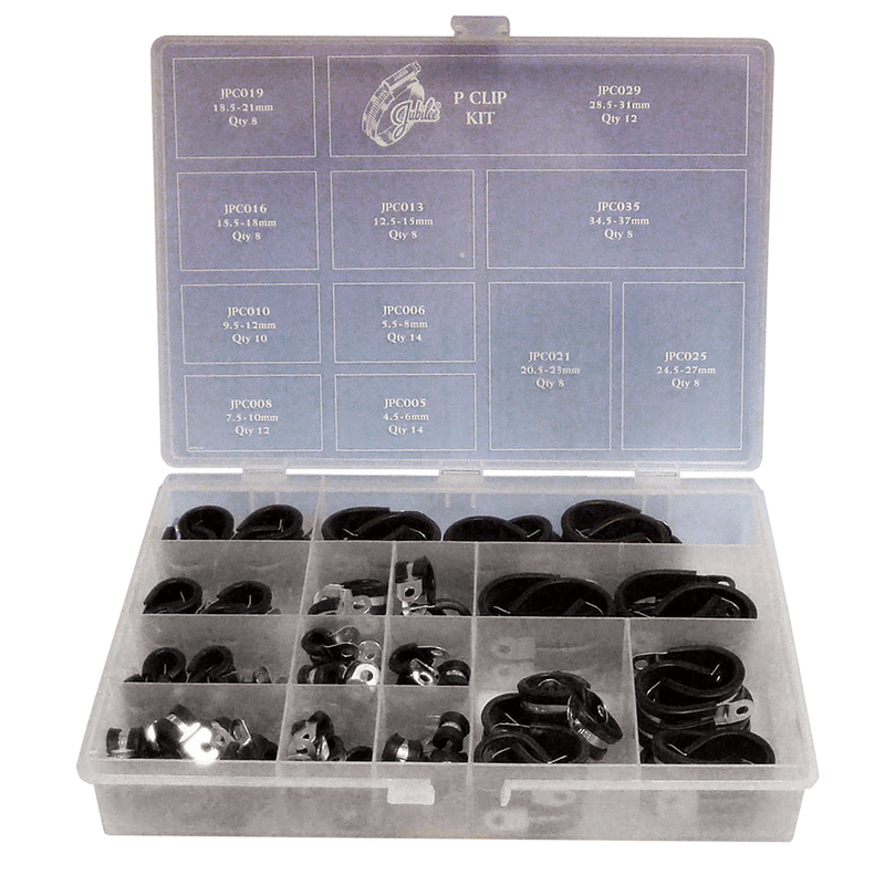 STEEL P CLIPS MS